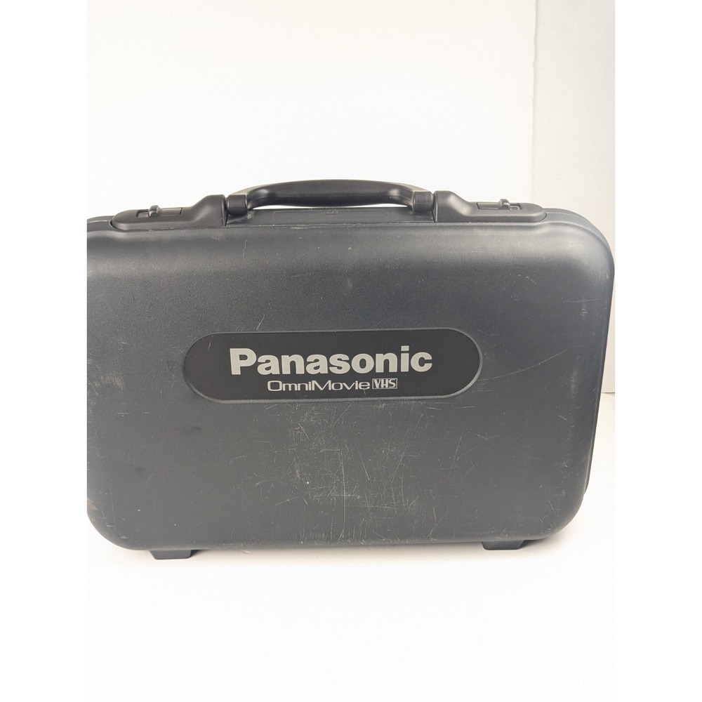 Vintage Panasonic PV-950 OmniMovie‎ VHS Camcorder with Hard Case/ Parts Only